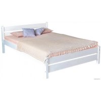 Кровать Dyatel Бора 140x200 с настилом HF-BS-034-WH (белый)