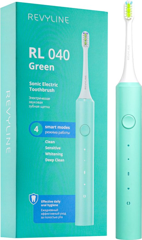 

Электрическая зубная щетка Revyline RL 040 (зеленый)