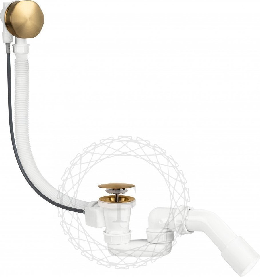 Сифон Filarete FL80 (золотой брашированный)