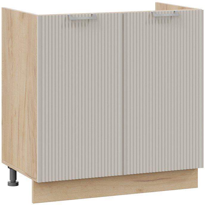 

Шкаф напольный Трия Кимберли 1Н8М (дуб крафт золотой/крем)