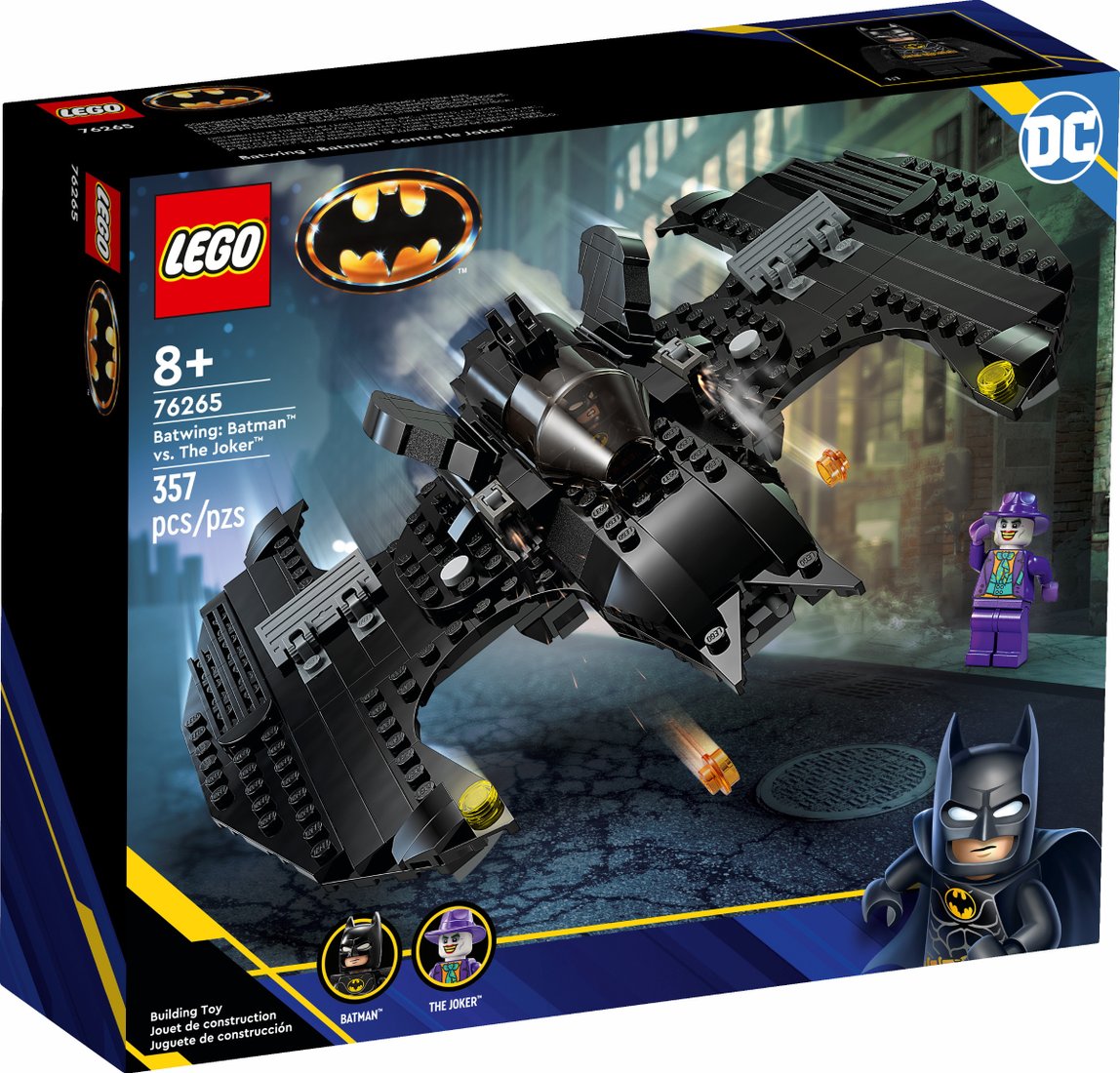 

Конструктор LEGO DC Batman 76265 Бэтвинг: Бэтмен против Джокера