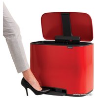 Мусорное ведро Brabantia Bo Pedal Bin 36 л (красный)