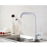 Смеситель Ledeme H98 L4698W (белый матовый)