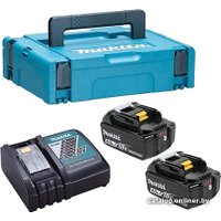 Аккумулятор с зарядным устройством Makita BL1840B + DC18RC (18В/4.0 а*ч + 18В)