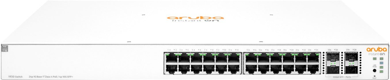 

Управляемый коммутатор уровня 2+ Aruba 1930 Series JL684A