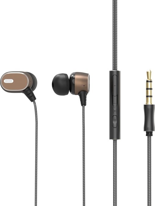 

Наушники Ritmix RH-182M (коричневый)