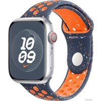 Ремешок Apple Nike Sport Band MUV93 (45 мм, синее пламя, размер M/L)