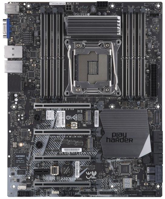 

Материнская плата Supermicro MBD-C9X299-RPGF-B