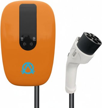 Зарядная станция Electro-car 7.3 кВт/GBT (LED индикатор, оранжевый)