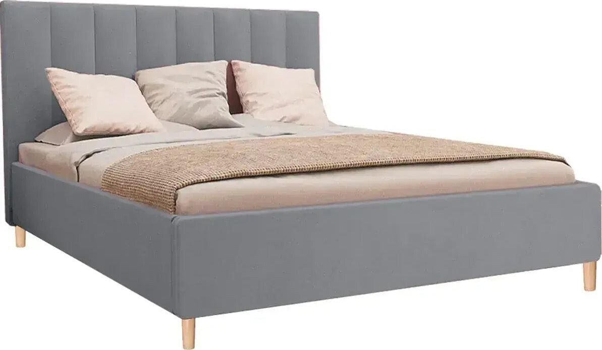 

Кровать Боринское Мебель Венеция с ПМ 160х200 Velutto (серый)