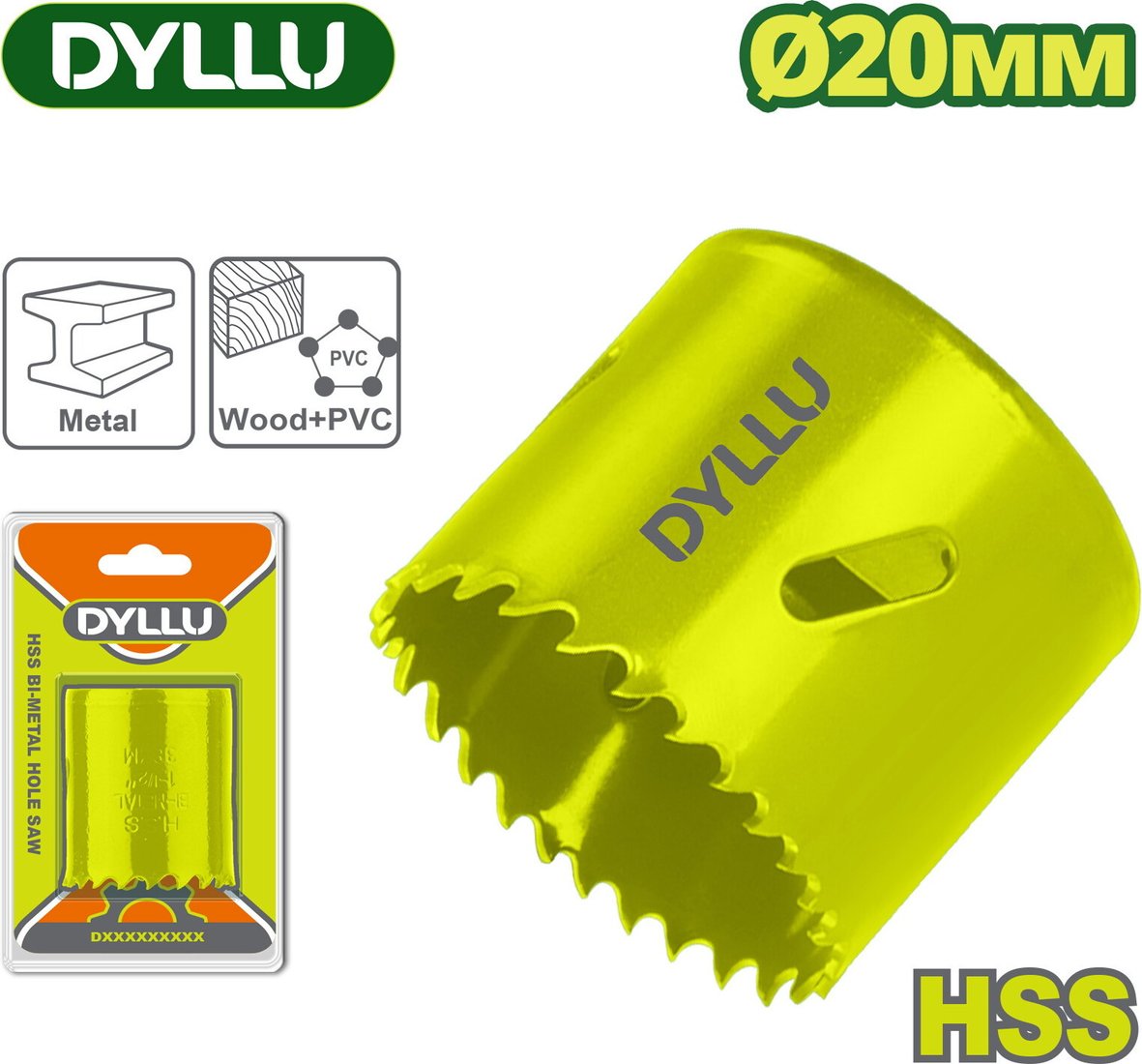 Коронка Dyllu DTKJ1420