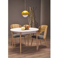 Кухонный стол Halmar Pivot 102-142/102/75 (кашемир/натуральный)
