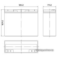 Аккумулятор для ИБП Yellow HR 12-18
