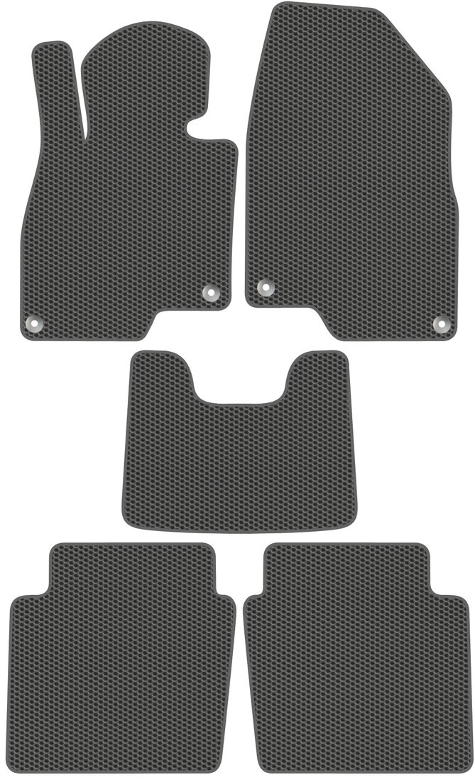 

Комплект ковриков для авто Alicosta Hongqi H5 II (седан, гибрид / Седан,гибрид) 2022 - Н.В. (серый)