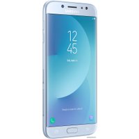 Смартфон Samsung Galaxy J7 (2017) Dual SIM (голубой) [SM-J730FM/DS]