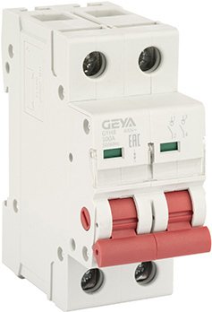 

Выключатель нагрузки GEYA 2P 100А 12кА GYH82P100