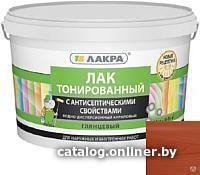 Лак Лакра ВД тонированный 2.5 кг (рябина)
