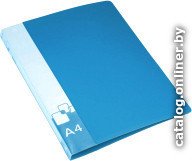 Папка для бумаг Бюрократ 0827/2RBLU (синий)
