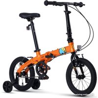 Детский велосипед Maxiscoo S007 Стандарт 2024 (оранжевый)