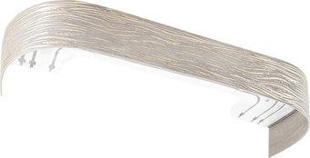 Карниз для штор Legrand Эдельвейс (3 м, золотистый трюфель)