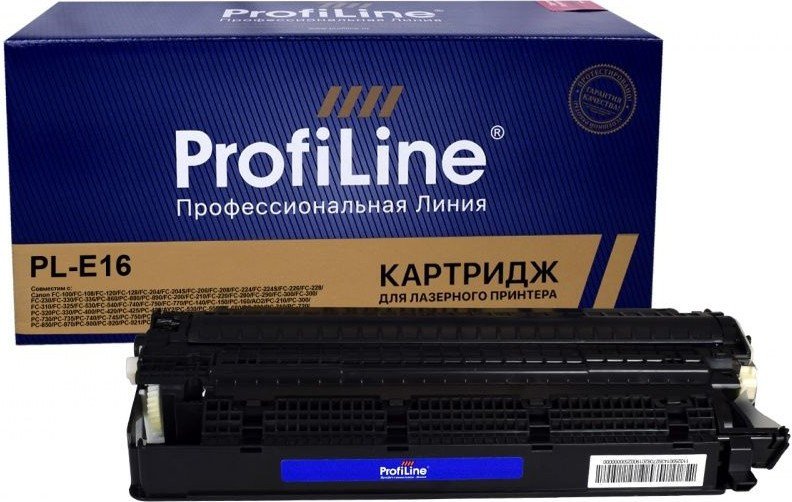 

Картридж ProfiLine PL-E-16 (аналог Canon E-16)