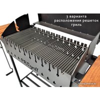 Мангал для дачи Progrill Чикаго вуд XL (4 мм)