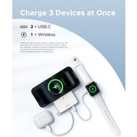 Внешний аккумулятор Ugreen MagFlow PB773 10000mAh (белый)