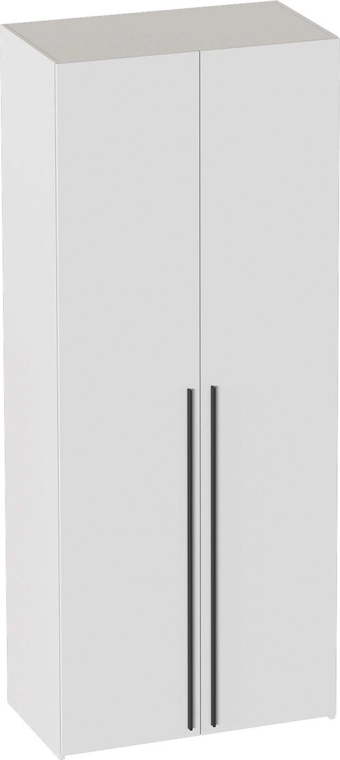 

Шкаф-пенал Мебельград Ренн шкаф 2 двери (белый аляска)