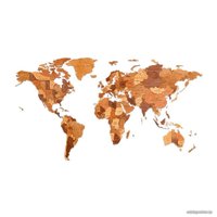 Пазл Eco-Wood-Art «Карта Мира Medium» Шоко Уорлд