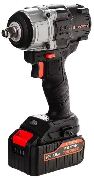 Гайковерт Runtec RT-IW800T (с 2-мя АКБ, кейс)