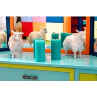 Набор свечей Мелт 150 мм (3 шт, бирюзовый)