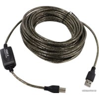 Кабель USBTOP USB2.0 - USB-B активный, с усилителем, 20 метров