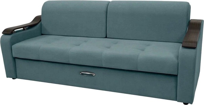 

Диван Сириус Лидер-4 НПБ 225x110 (Eva 20 велюр зеленый)