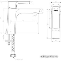 Смеситель Lemark Ursus LM7206BL