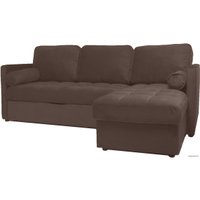 Угловой диван Puffo Ливерпуль Velvet Brown