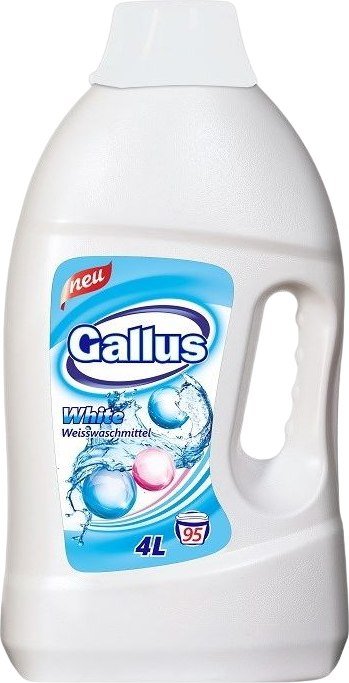 

Гель для стирки Gallus для белых тканей (4 л)