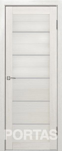 

Межкомнатная дверь Portas S22 80x200 (французский дуб, стекло мателюкс матовое)