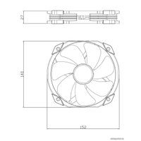 Вентилятор для корпуса Thermalright TL-D14S ARGB