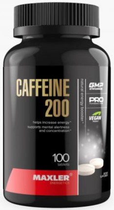 

Предтренировочный комплекс Maxler Caffeine 200 мг (100 таблеток)