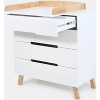 Детский комод Rant Indy Pro 800/4 (cloud white)