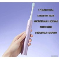 Электрическая зубная щетка Xiaomi Electric Toothbrush T302 MES608 (международная версия, серебристый) в Могилеве