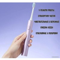 Электрическая зубная щетка Xiaomi Electric Toothbrush T302 MES608 (международная версия, серебристый)