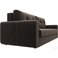 Диван Лига диванов Лига-031 121257 (велюр коричневый)