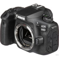 Зеркальный фотоаппарат Canon EOS 90D Body (черный)