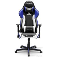 Игровое (геймерское) кресло DXRacer OH/RZ90/INW (белый/черный/синий)