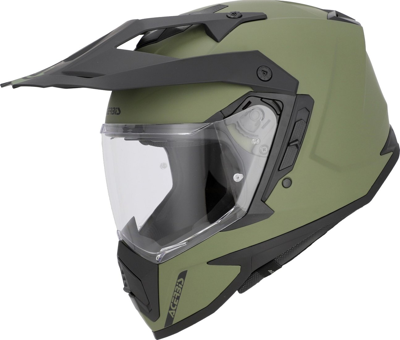 Мотошлем Acerbis Assault 0026643.582.066 (L, армейский зеленый)