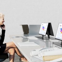 Кронштейн для монитора Onkron NWS-SC24 (черный)