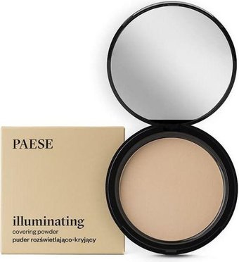 Компактная пудра Paese Illuminating Covering Powder 1С теплый бежевый (9 г)