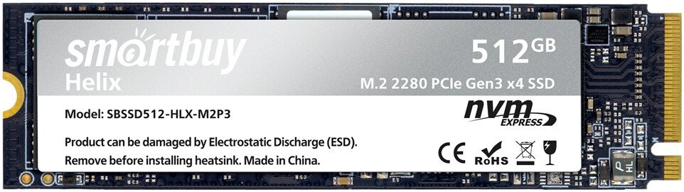 SSD SmartBuy Helix 512GB SBSSD512-HLX-M2P3