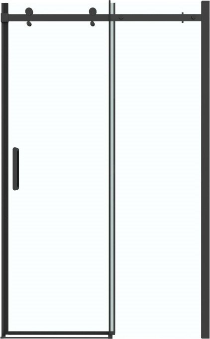 Душевая дверь Grossman Classic 100x195 100.K33.04.100.21.00 (черный матовый/стекло прозрачное)